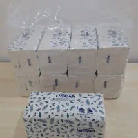 دستمال کاغذی/500 برگ سافت/به صرفه/درب کارخانه