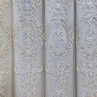 پرده سالم  خامه دوزی و مرورارید