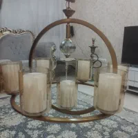 لوستر پذیرایی وآشپزخانه فلزی