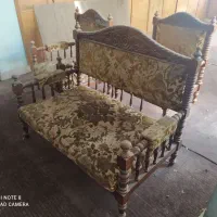 مبل چوبی قجری