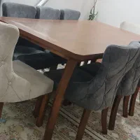 میز ناهارخوری ۸ نفره در حد نو