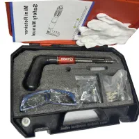 تفنگ دستی میخ و چاشنی چوب آهن و بتن