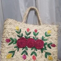 سبد یا زنبیل حصیری گیلانی