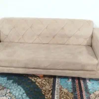 مبل راحتی بدنه فلز فنردار