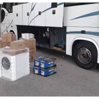 باربری خرده بار اتوبوس اتوبوسی نیسان خاور