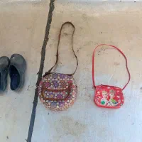 کیف دستی و رو دوشی زنانه /کفش بچگانه 20هزار سایز34