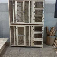 جفت کن جفت کنی گنجه قفس چوبی   قفس کفتر کبوتر
