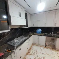 کابینت با رنگ جدید گریژ و بژ (کابینت باما)