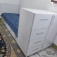تخت وکمد ام دی اف پاک چوب