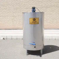 *پاتیل1000لیتری با شیرتخلیه کلاجدار مدل تمام استیل