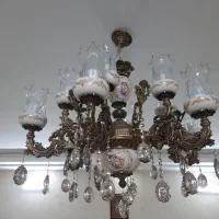 لوستر سرامیک وبرنز