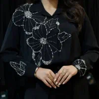 شومیز سنگدوزی و لباس مجلسی زنانه