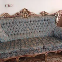 مبل سلطنتی کارکرد در حد نو کامل سالم|مبلمان خانگی و میز عسلی|محمدیه-قزوین, |دیوار