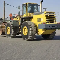 لودر کوماتسو 400 خط3 ژاپن درحد صفر واقعی