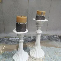 جاشمعی سفید نونو ب همراه شمع