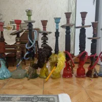 قلیون سرخ وگردو