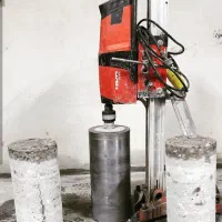 کرگیری سوراخ کاری کاشت میلگرد برش بتن