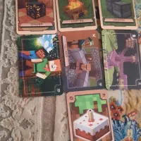 کارت بازی ماینکرافت ۱۰ عدد دانه ای ۲۰ هزار تومان