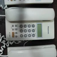 سه عدد تلفن پاناسونیک اداری