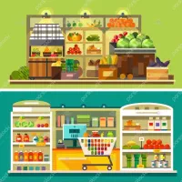 نیرو کار درشیفت شب سوپرمارکت