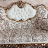 مبل هفت نفره سلطنتی و میز شام خوری