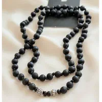 گردنبند مردانه مدل 3 مشکی