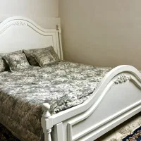 تخت خواب چوبی دونفره
