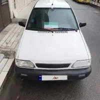 پراید بی رنگ سفید ۱۷۵تا کار