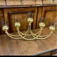 مجسمه شمعدونی ۵ شعله اباژور و ۳ شعله