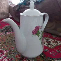 قوری گلسرخی بزرگ