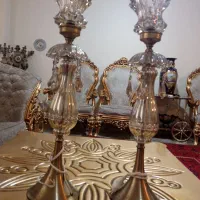 شمعدانی کریستال بسیار شیک