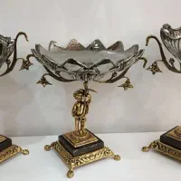 سرویس سه تیکه پذیرایی برنز