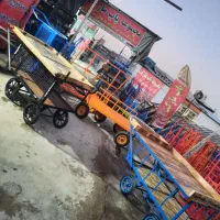 (گاری کاسبی سبزی)چهار چرخ دستی حمل بار سبزی فروشی