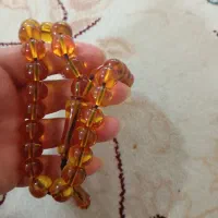 تسبیح سندلوس قدیمی مهر دارمهر نظیر