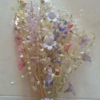 گل تزئینی کریستال