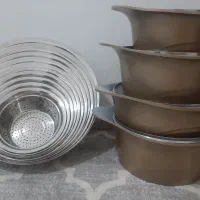 آبکش لگن و سرویس قابلمه