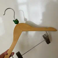 ۱۰ عدد چوب لباس کودک وارداتی نو