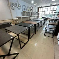 میز تحریر مدل (پایه مکعبی فلزی)