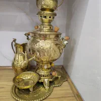 سماور برجی با لوازم کامل