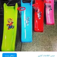 سرسره ۳پله کودک بهمراه توربستکبال