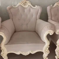 مبل سلطنتی ۷ نفره با جلو مبلی