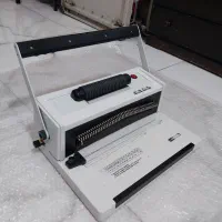 دستگاه فنرزن صحافی پانچ سیمی کن مارپیچ کتاب s20A