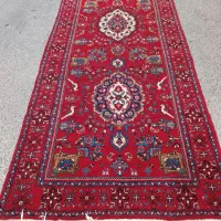 فرش دستباف یک متر در سه متر خوش رنگ