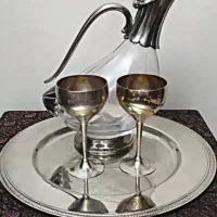 پارچ آرکی فرانسوی با جام وسینی