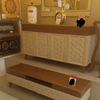 آیینه و کنسول و میز تی وی