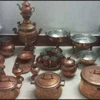 ظروف مسی استفاده نشده