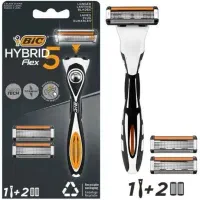 ژیلت و ریش تراش  برند Bic مدل Flex 5 Hybrid