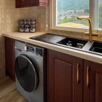 لباسشویی پاکشوما BWF-40807 ST نقره ای 8