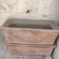 گلدان سفالی