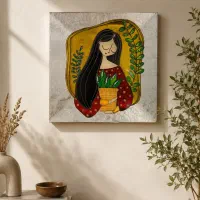 دیوار کوب با ورق نقره